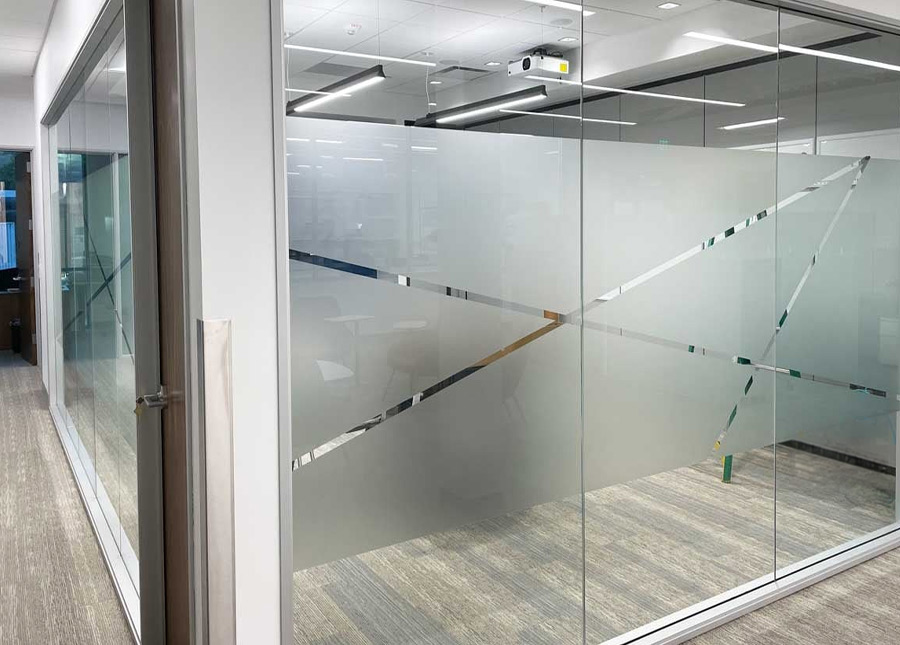 Frosted privacy film