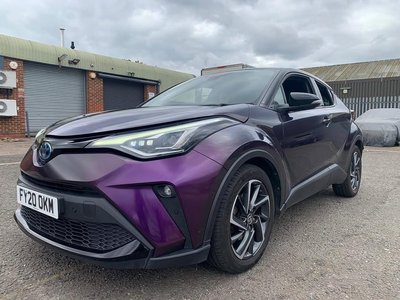 Purple dechrome colour-coding by Shady Tints Croydon