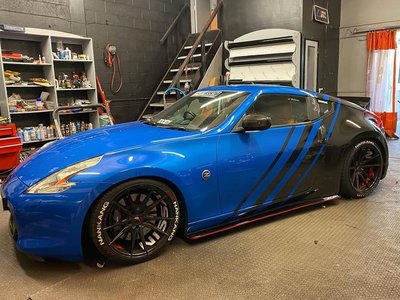 Nissan 350Z vehicle wrap by Shady Tints Croydon