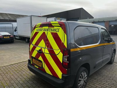 Chevron vehicle wrap Shady Tints Croydon