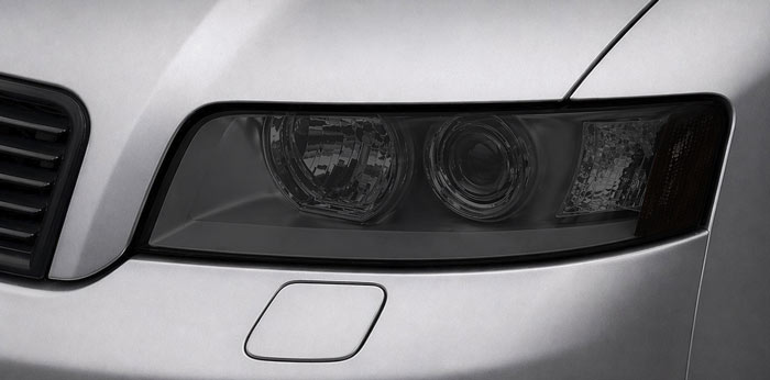Smoked headlights — after