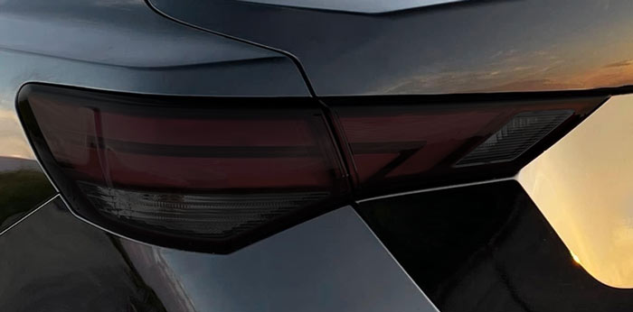 Rear-light tint — after